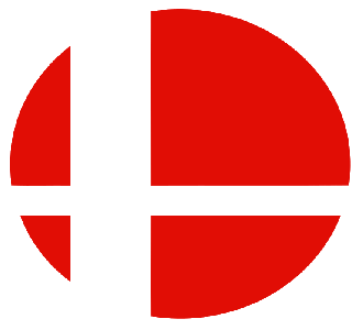 Super Smash Bros icon red