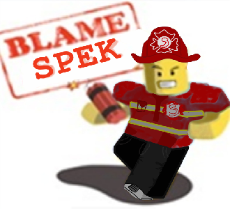 blame spek