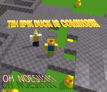 TEH EPIK DUCK IS COM...