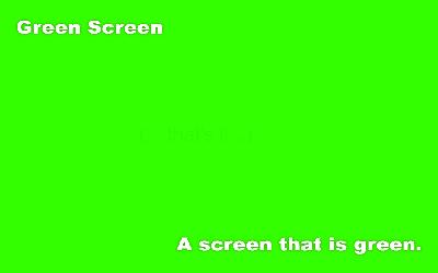 Green screen