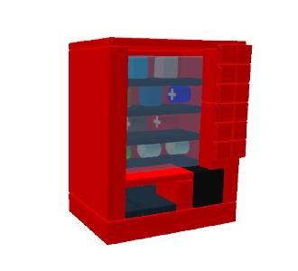 Red Vending Machine